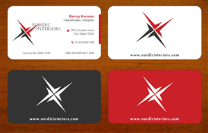 Design de Carte de Visite par Sbss pour Nordic Interiors | Design : #1544769