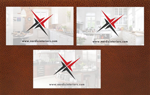 Design de Carte de Visite par Sbss pour Nordic Interiors | Design : #1544775