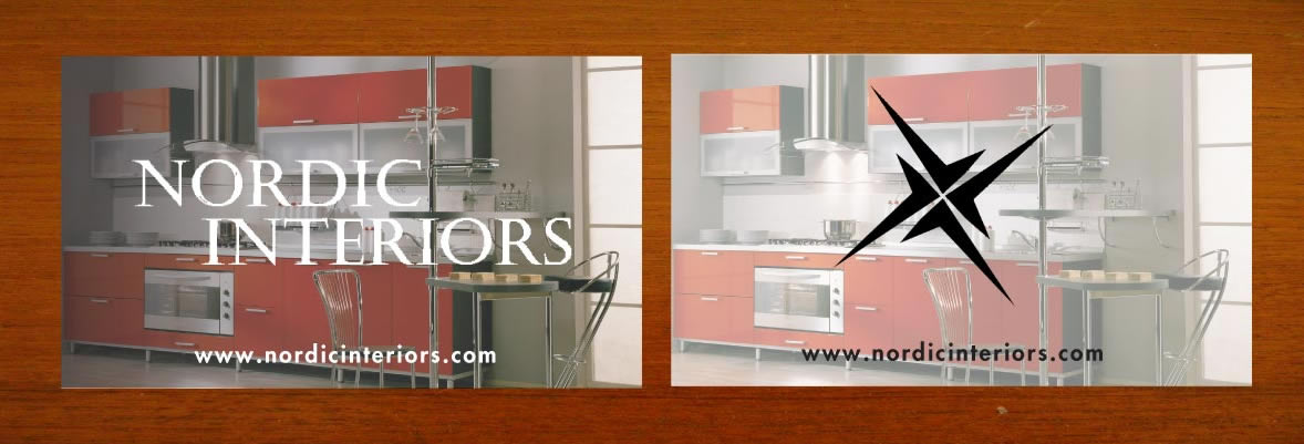 Business Card Design by Sbss for Nordic Interiors | Design #1544782
