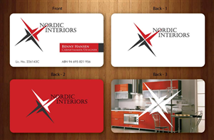 Design de Carte de Visite par Sbss pour Nordic Interiors | Design : #1544802