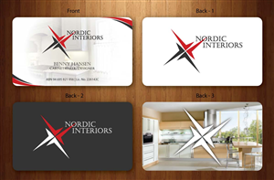 Design de Carte de Visite par Sbss pour Nordic Interiors | Design : #1544838