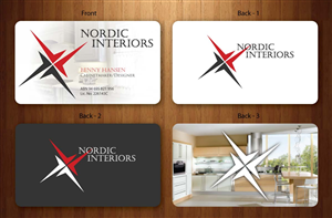 Design de Carte de Visite par Sbss pour Nordic Interiors | Design : #1544839