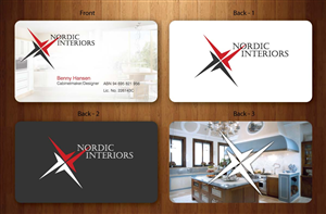 Design de Carte de Visite par Sbss pour Nordic Interiors | Design : #1544840