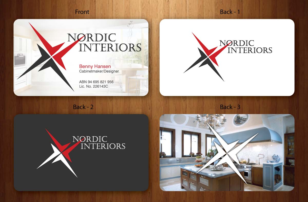 Business Card Design by Sbss for Nordic Interiors | Design #1544844