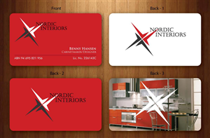 Design de Carte de Visite par Sbss pour Nordic Interiors | Design : #1544869