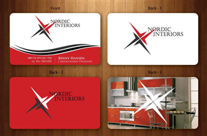 Design de Carte de Visite par Sbss pour Nordic Interiors | Design : #1544879