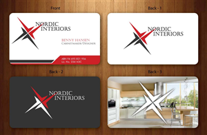 Design de Carte de Visite par Sbss pour Nordic Interiors | Design : #1544886
