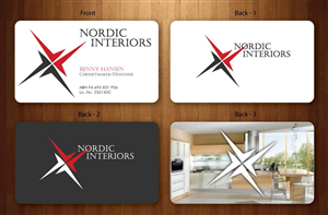 Design de Carte de Visite par Sbss pour Nordic Interiors | Design : #1544892