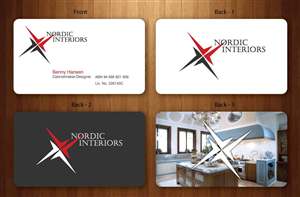 Design de Carte de Visite par Sbss pour Nordic Interiors | Design : #1544921