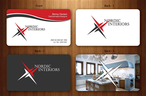 Design de Carte de Visite par Sbss pour Nordic Interiors | Design : #1544924
