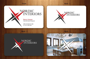 Design de Carte de Visite par Sbss pour Nordic Interiors | Design : #1544927