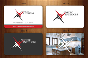 Visitenkarten-Design von Sbss für Nordic Interiors | Design: #1544933