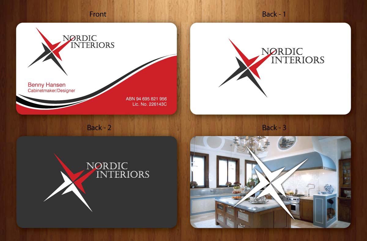 Design de Carte de Visite par Sbss pour Nordic Interiors | Design #1544935