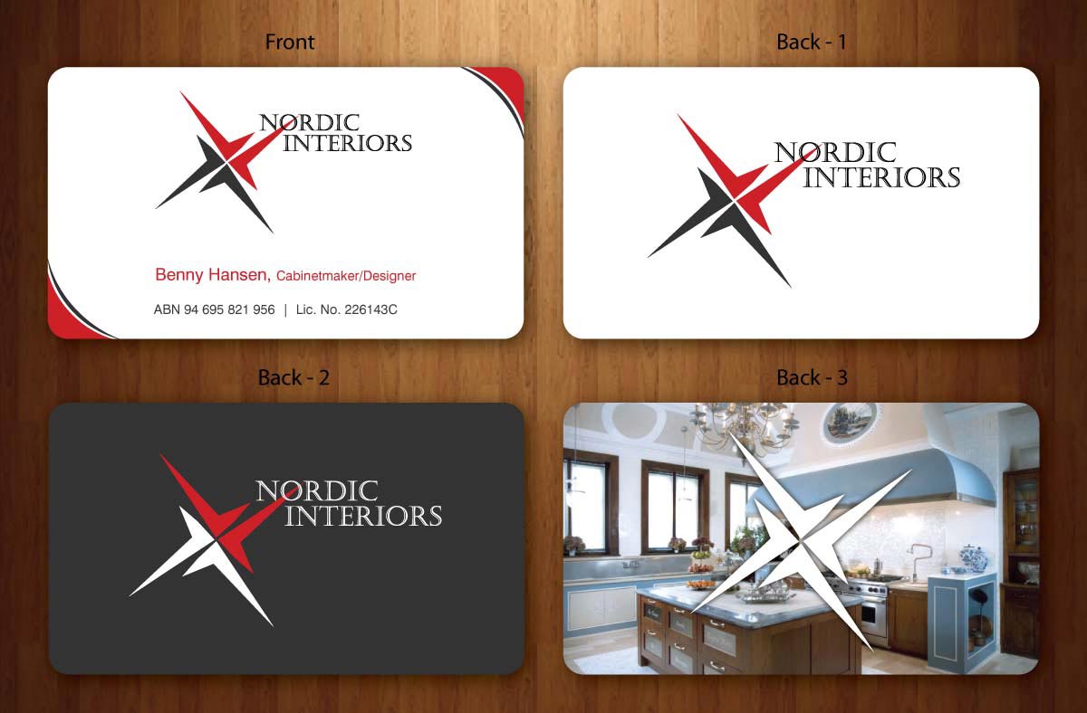 Design de Carte de Visite par Sbss pour Nordic Interiors | Design #1544936