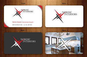 Visitenkarten-Design von Sbss für Nordic Interiors | Design: #1544936