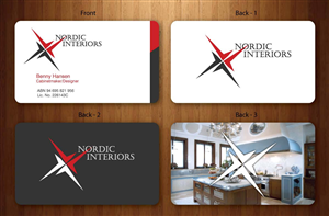 Visitenkarten-Design von Sbss für Nordic Interiors | Design: #1544939
