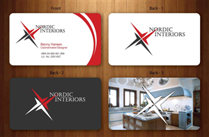Visitenkarten-Design von Sbss für Nordic Interiors | Design: #1544940