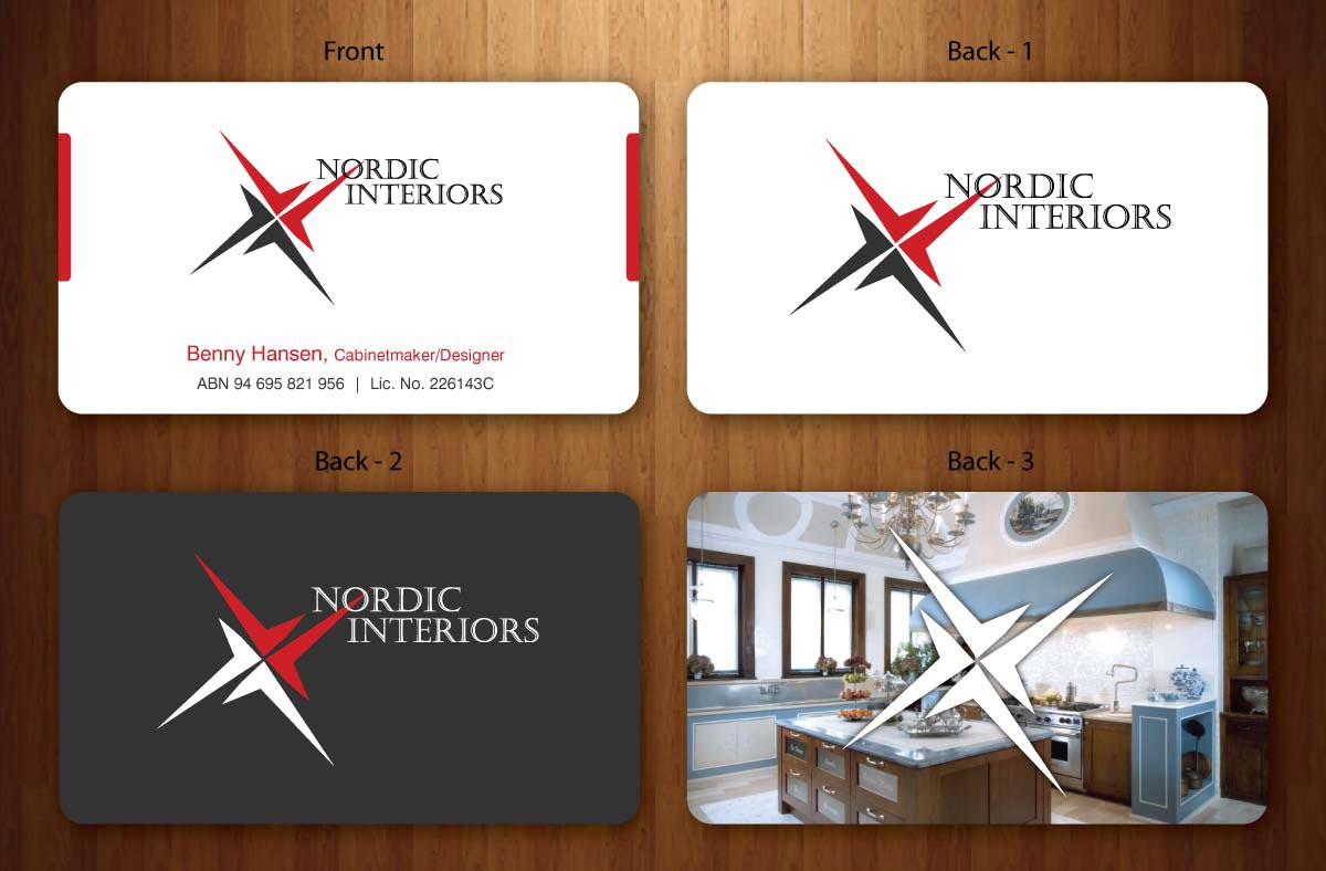 Design de Carte de Visite par Sbss pour Nordic Interiors | Design #1544946