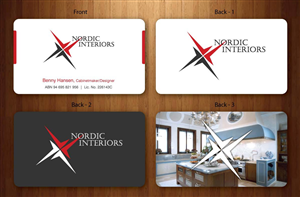 Visitenkarten-Design von Sbss für Nordic Interiors | Design: #1544946