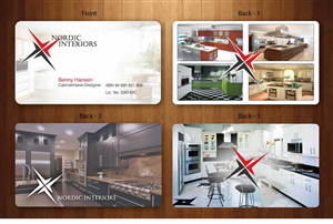 Visitenkarten-Design von Sbss für Nordic Interiors | Design: #1554004