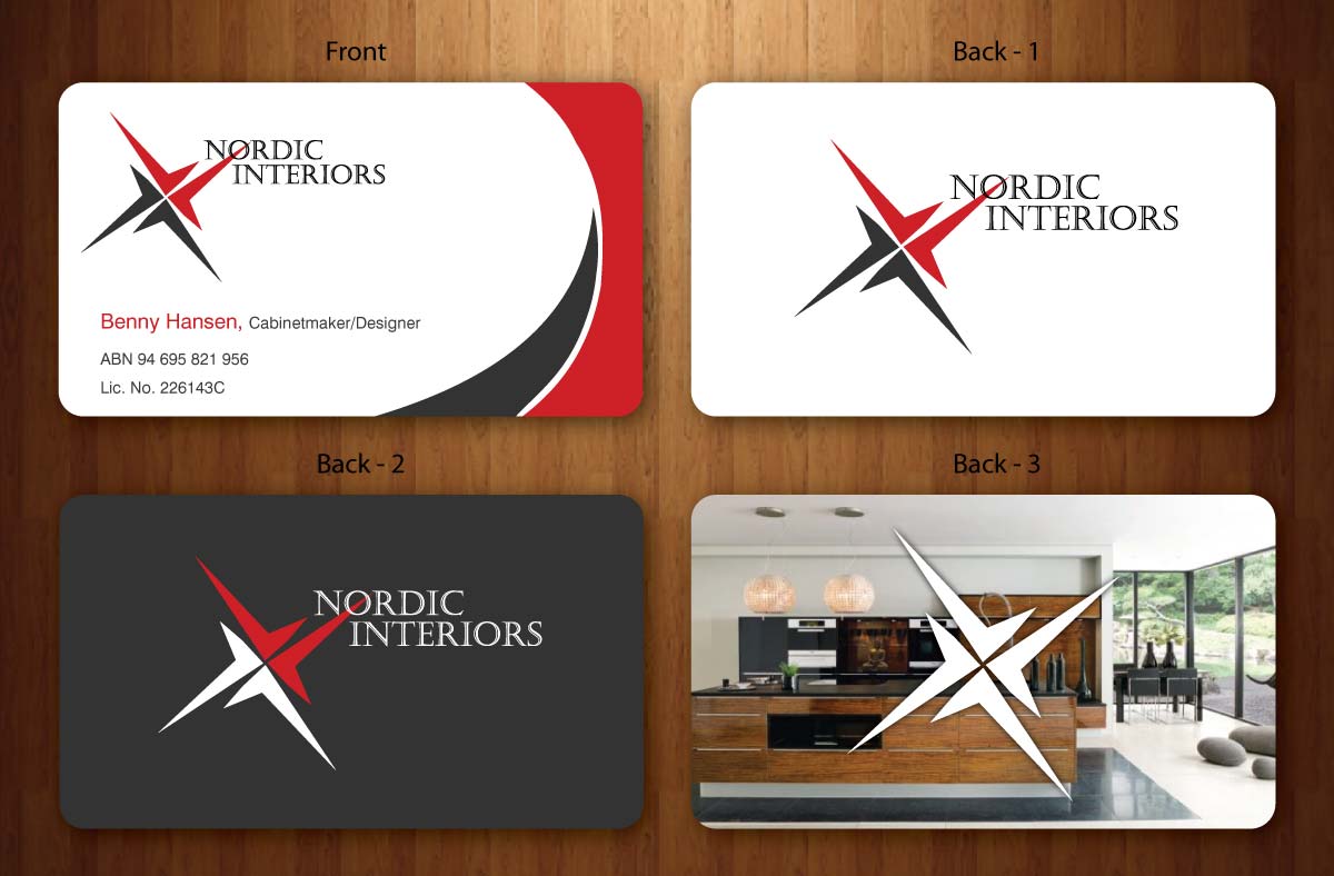 Design de Carte de Visite par Sbss pour Nordic Interiors | Design #1554059