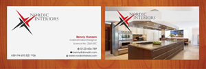 Visitenkarten-Design von Sbss für Nordic Interiors | Design: #1562212