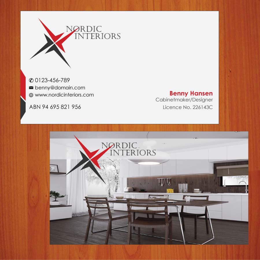 Design de Carte de Visite par Sbss pour Nordic Interiors | Design #1562216