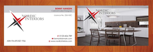 Visitenkarten-Design von Sbss für Nordic Interiors | Design: #1562226