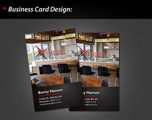 Business Card Design by wolfgfxdesign