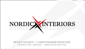 Design de Carte de Visite par kacndw pour Nordic Interiors | Design : #1544438