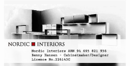 Visitenkarten-Design von Oei für Nordic Interiors | Design #1578784