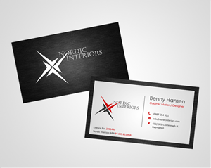 Design de Carte de Visite par Owaisias pour Nordic Interiors | Design : #1542874