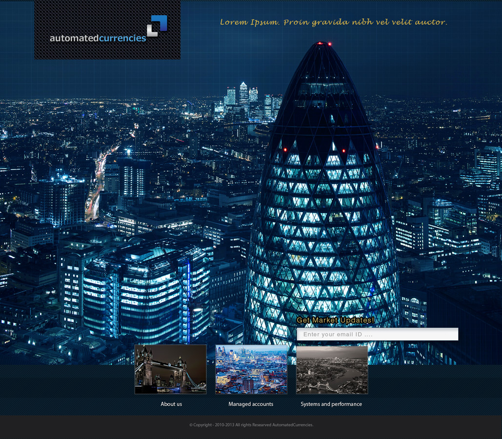 Diseño Web por LORIKEET CG para Global FX | Diseño #1588272