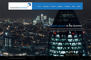 Web Design by Wings on web for Global FX | Design #1607543