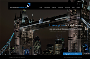 Web-Design von Wings on web für Global FX | Design: #1607545