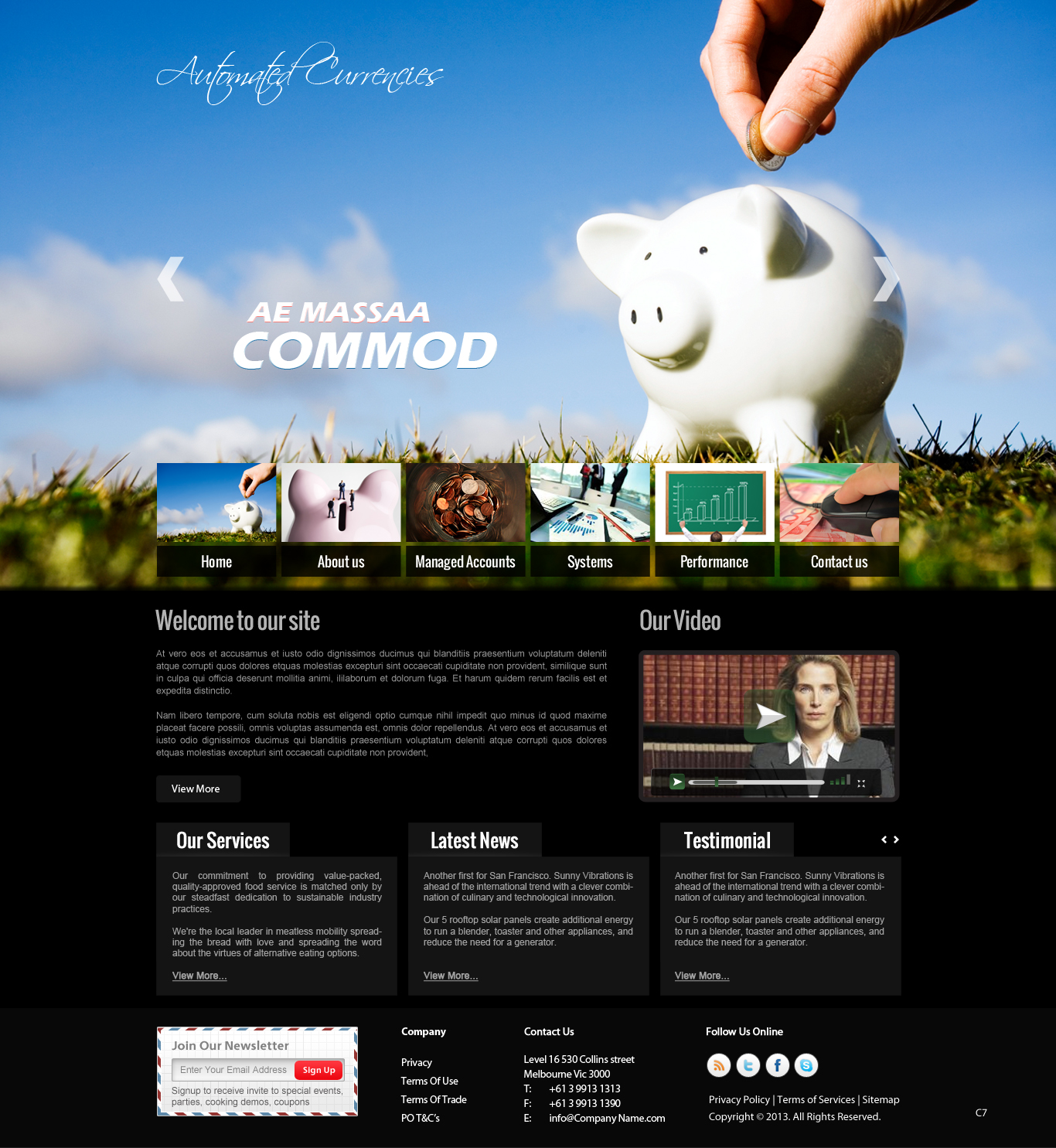 Web-Design von pb für Global FX | Design #1556450