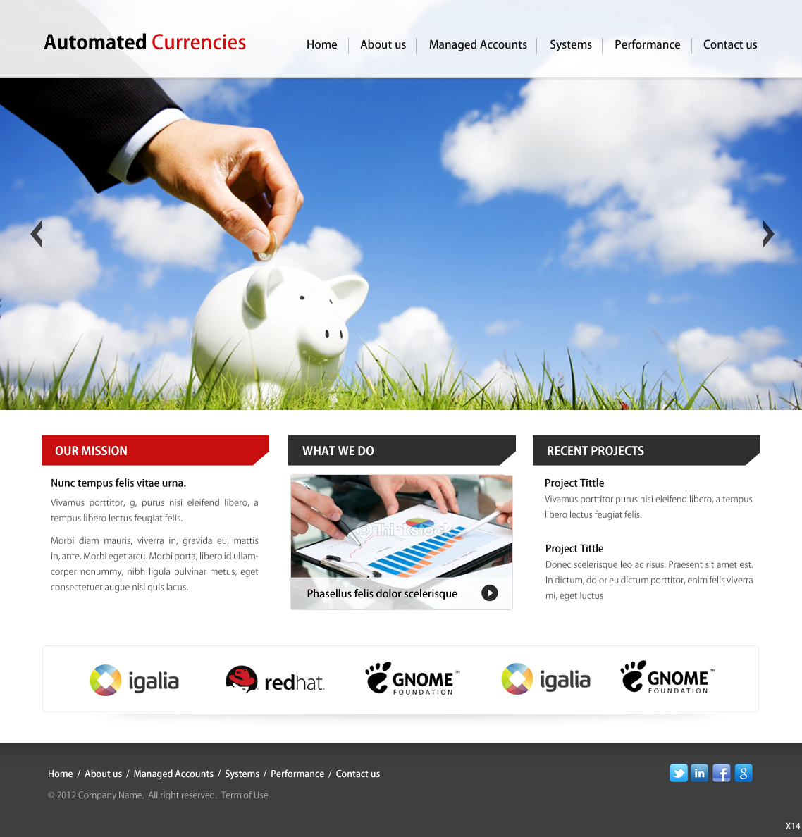 Web Design by pb for Global FX | Design #1556453