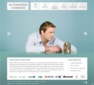 Web-Design von pb für Global FX | Design: #1556454