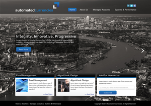 Web-Design von OM für Global FX | Design: #1586681