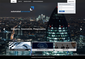 Web-Design von OM für Global FX | Design: #1586687
