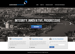Web-Design von OM für Global FX | Design: #1586692