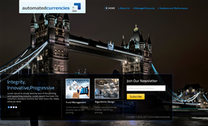 Web-Design von OM für Global FX | Design: #1590810