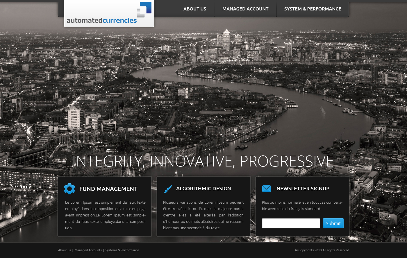 Web-Design von OM für Global FX | Design #1591017
