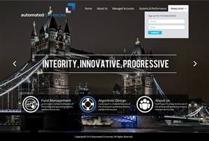 Web-Design von OM für Global FX | Design: #1591026