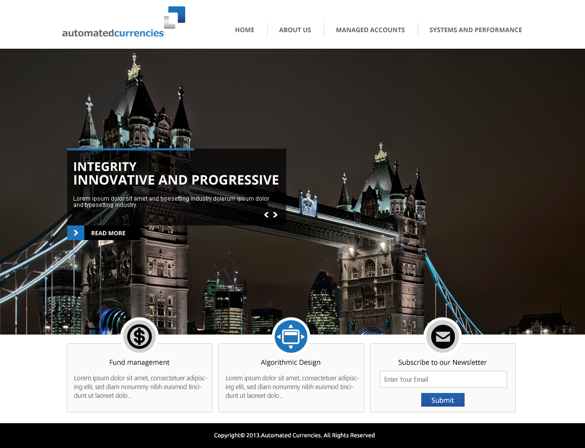 Web Design by OM for Global FX | Design #1591029