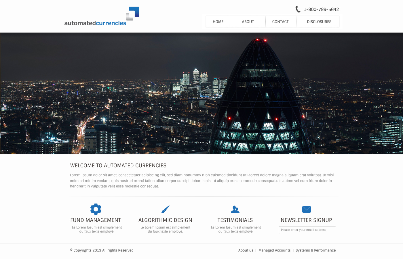 Web Design par OM pour Global FX | Design #1599381