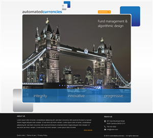 Web-Design von Sbss für Global FX | Design: #1593681