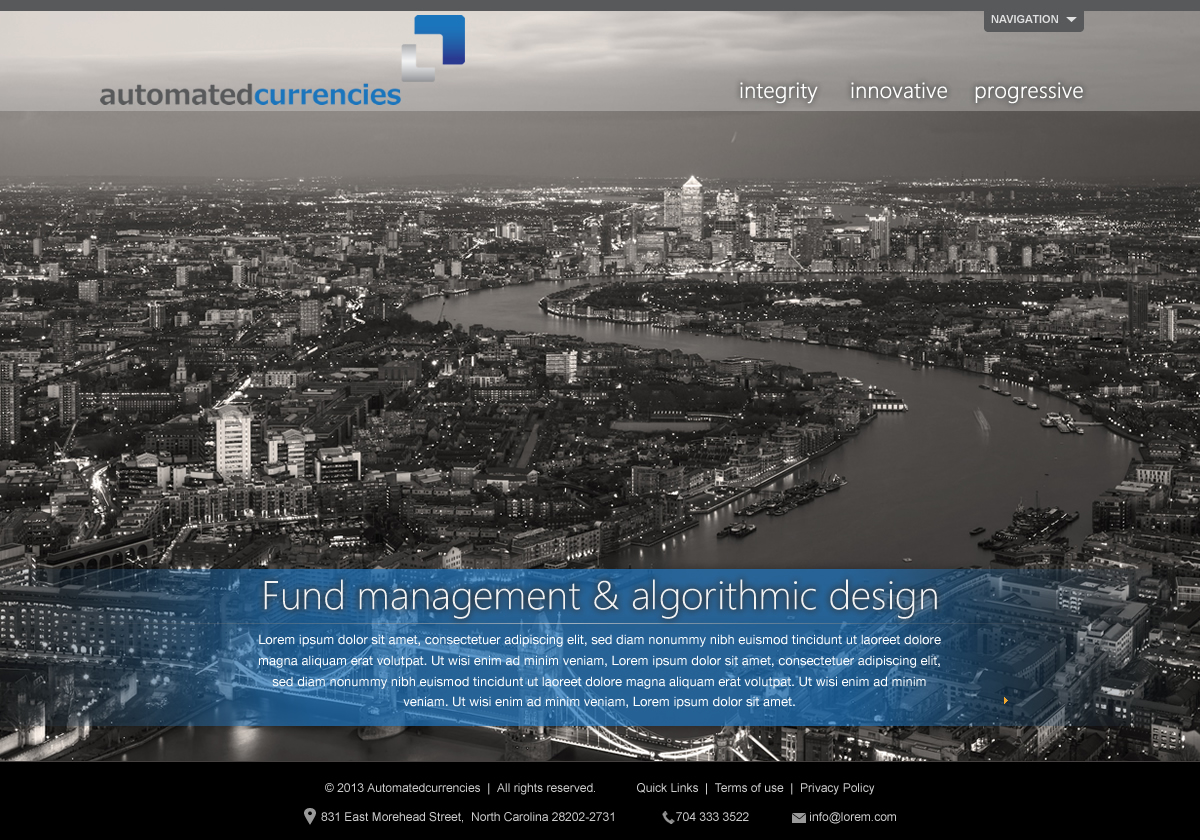 Web Design par Sbss pour Global FX | Design #1593690