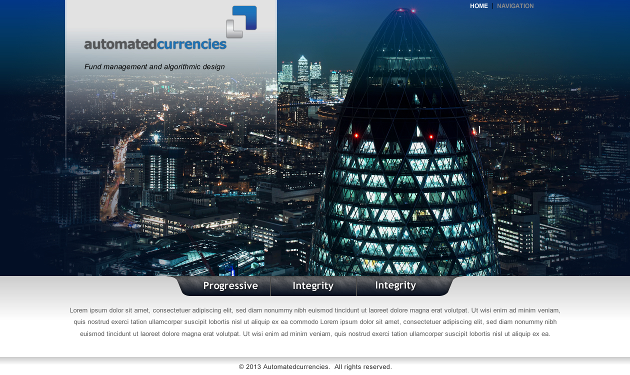 Web-Design von Sbss für Global FX | Design #1594573