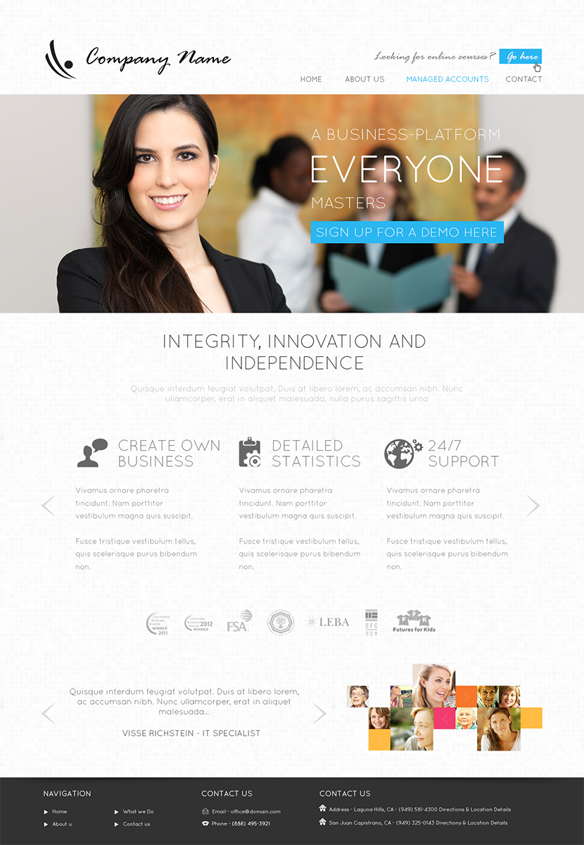 Web-Design von Mircea-Alexandru für Global FX | Design #1545346
